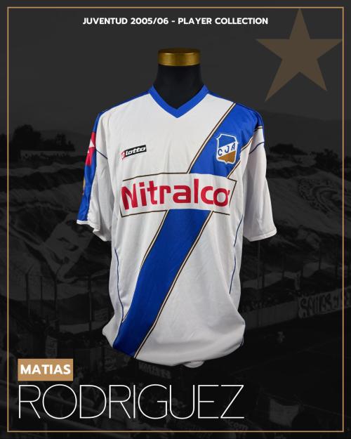 111   -  MATIAS RODRIGUEZ #15 | 2005/06 JUVENTUD ANTONIANA | DEBUT PRO | PLAYER COLLECTION
