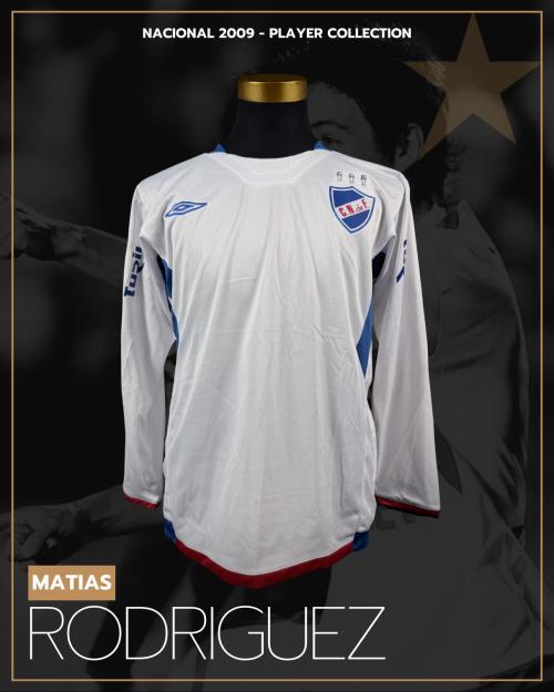 112   -  MATIAS RODRIGUEZ #6 | 2009 NACIONAL LIBERTADORES | GAME WORN vs ESTUDIANTES | PLAYER COLLECTION