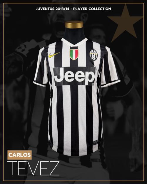 12   -  CARLOS TÉVEZ #10 | 2013/14 JUVENTUS | GAME WORN vs SAMPDORIA | SWAPPED PLAYER COLLECTION