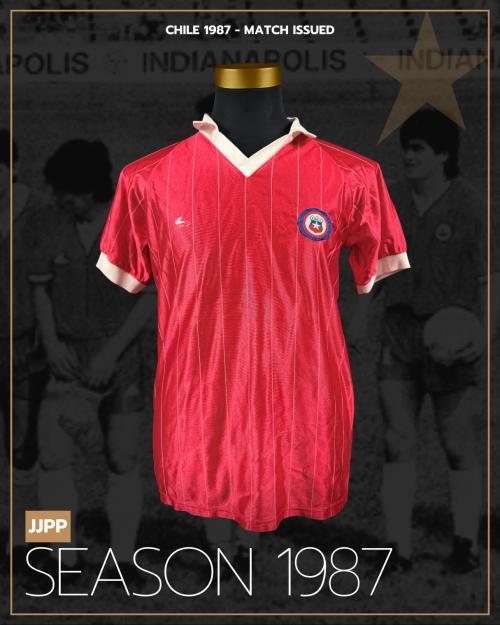 122   -  CHILE #2 | 1987 PANAMERICANS GAMES | MATCH ISSUED
