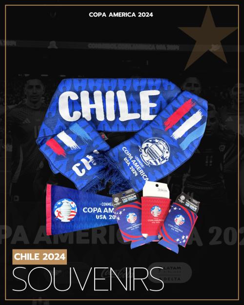 135   -  AMERICA CUP  | 2024 3 in 1 | OFFICIAL PENNANT+SCARF+CAN COOLER