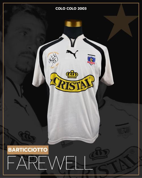 163   -  MARCELO BARTICCIOTTO #7 |  2003 COLO COLO | FAREWELL’S MATCH