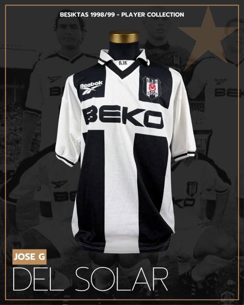 17   -  JOSÉ GUILLERMO DEL SOLAR #4 | 1998/99 BESIKTAS | PLAYER COLLECTION