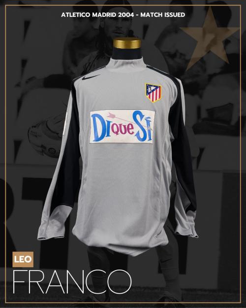26   -  LEONARDO FRANCO #25 | 2004 ATLETICO MADRID | MATCH ISSUED | MOVIE SPONSORED