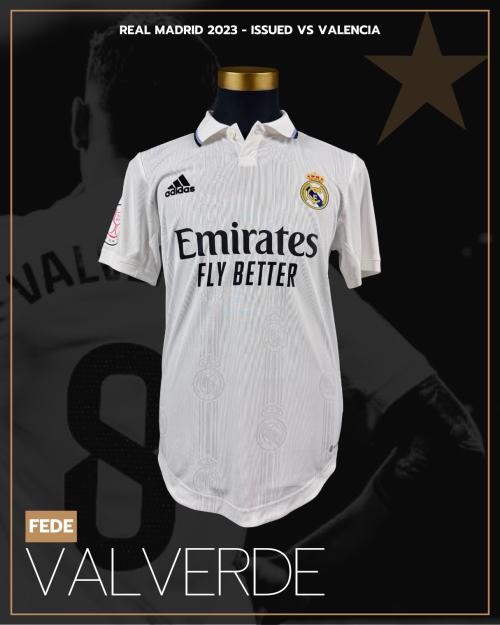 28   -  FEDERICO VALVERDE #15 | 2023 REAL MADRID COPA DEL REY | GAME WORN VS VILLARREAL