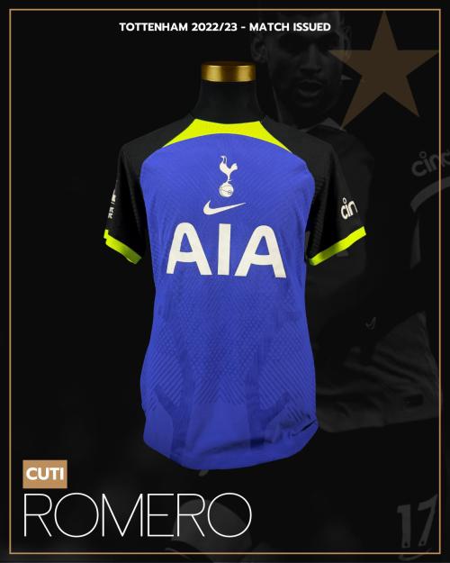 34   -  CRISTIAN ROMERO #17 | 2022/23 TOTTENHAM | MATCH WORN