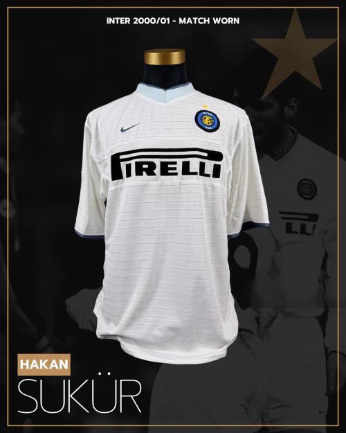 5   -  HAKAN SUKUR #54 | 2000/01 INTER | MATCH WORN