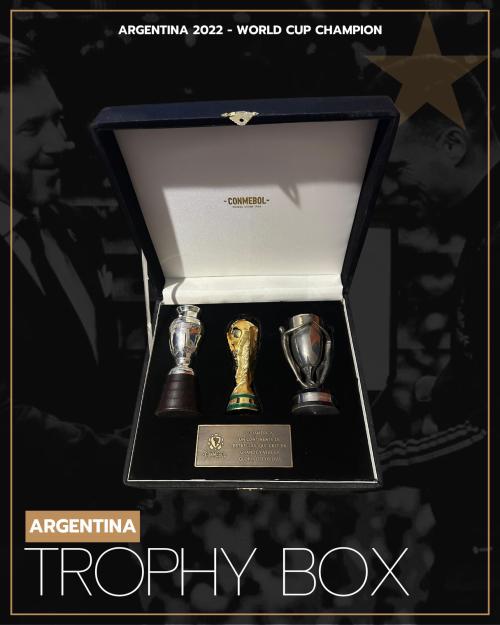 50   -  TROPHY BOX | ARGENTINA 2022 | OFFICIAL CONMEBOL TRIBUTE