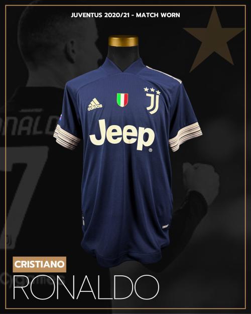 61   -  CRISTIANO RONALDO #7 | 2020/21 JUVENTUS | MATCH WORN | PROVENANCE