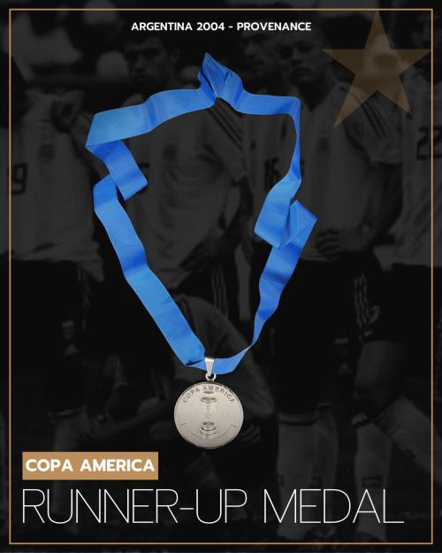 71   -  RUNNER-UP AMERICA CUP MEDAL | 2004 ARGENTINA | PROVENANCE