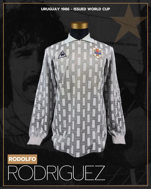73   -  RODOLFO RODRIGUEZ #1 | 1986 URUGUAY WORLD CUP | MATCH ISSUED