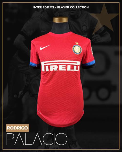 9   -  RODRIGO PALACIO #8 | 2012/13 INTER | GAME WORN vs SAMPDORIA | SWAPPED | PLAYER COLLECTION