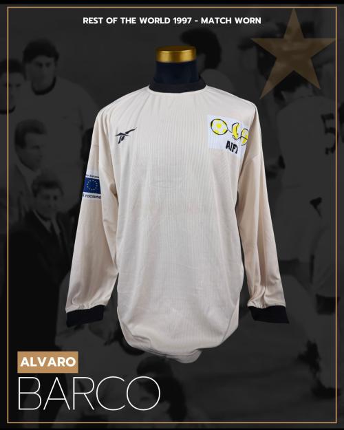 97   -  ALVARO BARCO #3 | 1997 REST OF THE WORLD AIFP | WHITE TEAM | PLAYER COLLECTION
