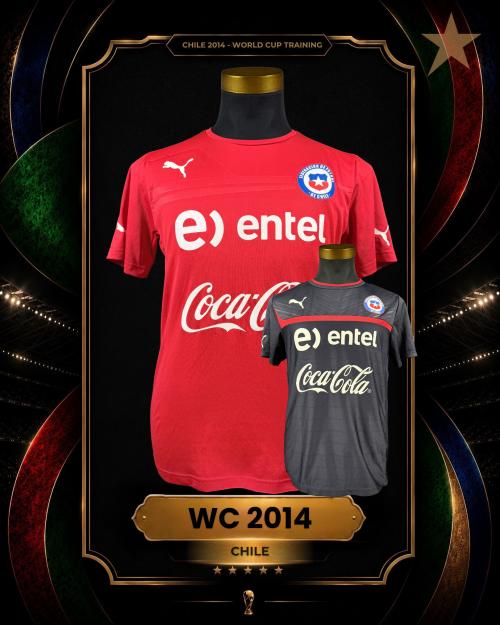 127   -  TRAINING JERSEY | 2013-2016 CHILE | KITMAN COLLECTION | 2 in 1