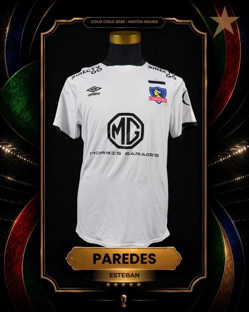 141   -  ESTEBAN PAREDES #7 | 2020 COLO COLO LIBERTADORES CUP | MATCH ISSUED | KITMAN COLLECTION