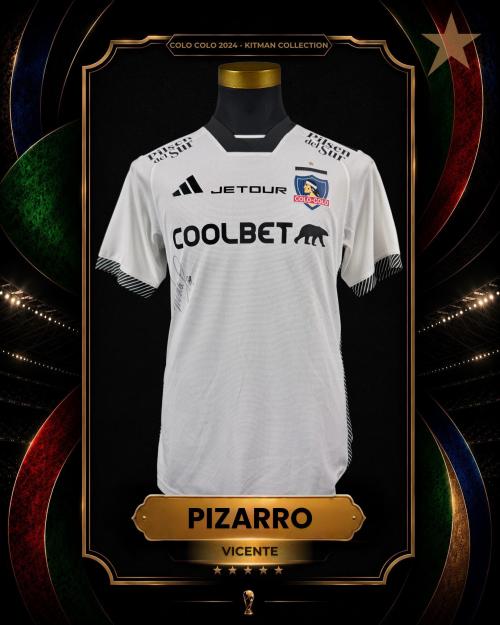 145   -  VICENTE PIZARRO  #34 | 2024 COLO COLO | MATCH ISSUED | KITMAN COLLECTION