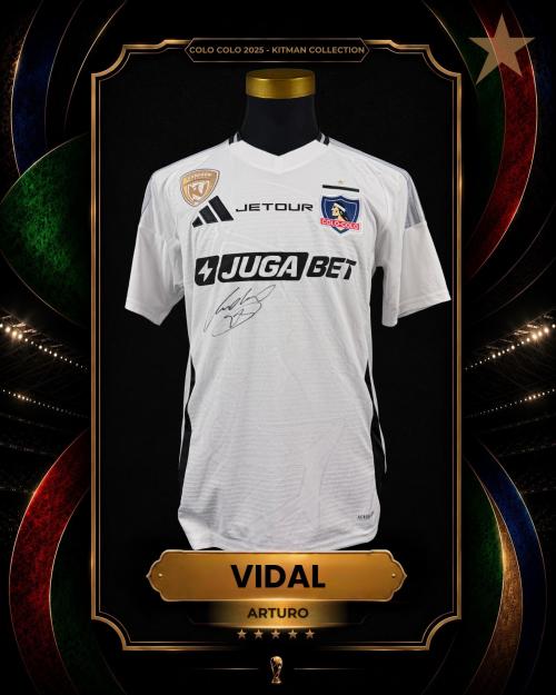 146   -  ARTURO VIDAL  #23 | 2025 COLO COLO | MATCH ISSUED | KITMAN COLLECTION