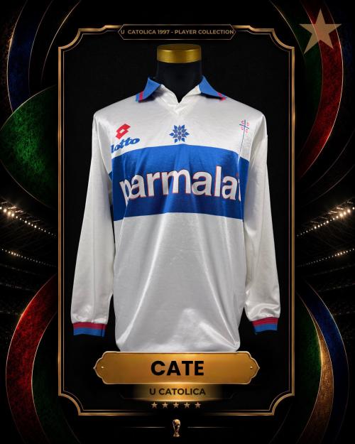 150   -  CATÉ #17 | 1997 U CATÓLICA APERTURA | MATCH WORN | PLAYER COLLECTION