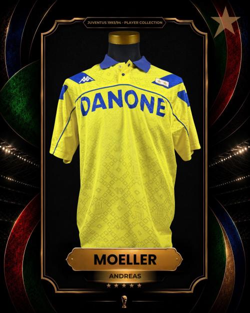18   -  ANDREAS MOELLER #11 | 1993/94 JUVENTUS UEFA CUP | GAME WORN vs TENERIFE | SWAPPED | PLAYER COLLECTION