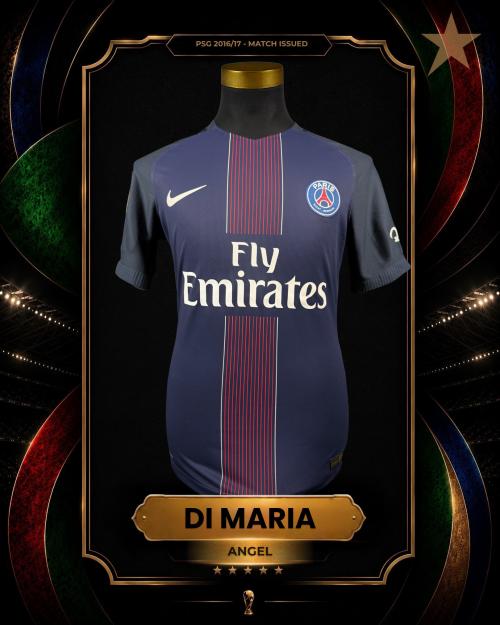 29   -  ANGEL DI MARIA #11 | 2016/17 PARIS SAINT GERMAIN |MATCH ISSUED