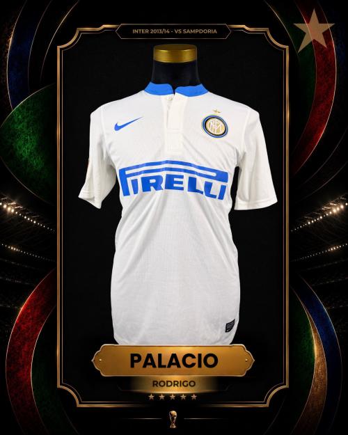 31   -  RODRIGO PALACIO #8 | 2013/14 INTER | GAME WORN vs SAMPDORIA | SWAPPED | ICARDI-LOPEZ MATCH | PLAYER COLLECTION