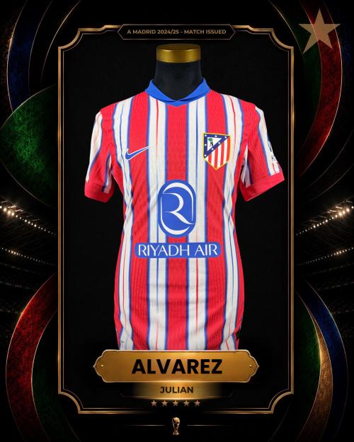 34   -  JULIAN ALVAREZ #19 | 2024/25 ATLETICO MADRID COPA DEL REY | MATCH WORN