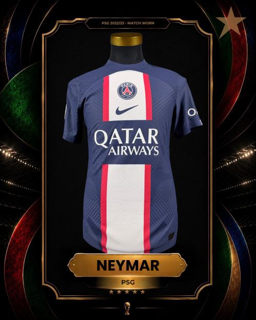 74   -  NEYMAR #10 | 2022/23 PARIS SAINT GERMAIN | MATCH WORN