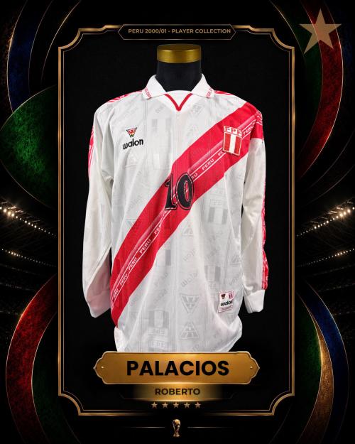 88   -  ROBERTO PALACIOS #10 | 2000/01 PERÚ WCQ-GOLD CUP | PLAYER COLLECTION