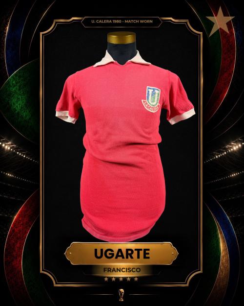 151   -  FRANCISCO UGARTE #6 | 1980 UNION CALERA | MATCH WORN | PLAYER COLLECTION