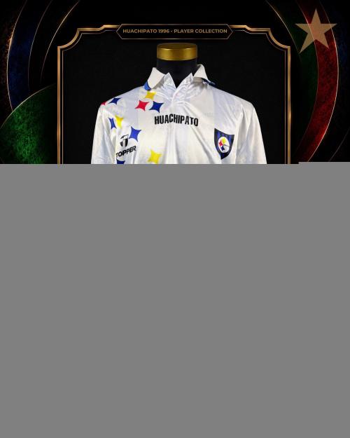 159   -  FRANCISCO UGARTE #8 | 1996 HUACHIPATO | MATCH WORN | PLAYER COLLECTION