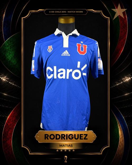173   -  MATIAS RODRIGUEZ #16 | 2015 U DE CHILE SUPERCUP | FINAL WORN vs U DE CONCEPCION  | CHAMPION