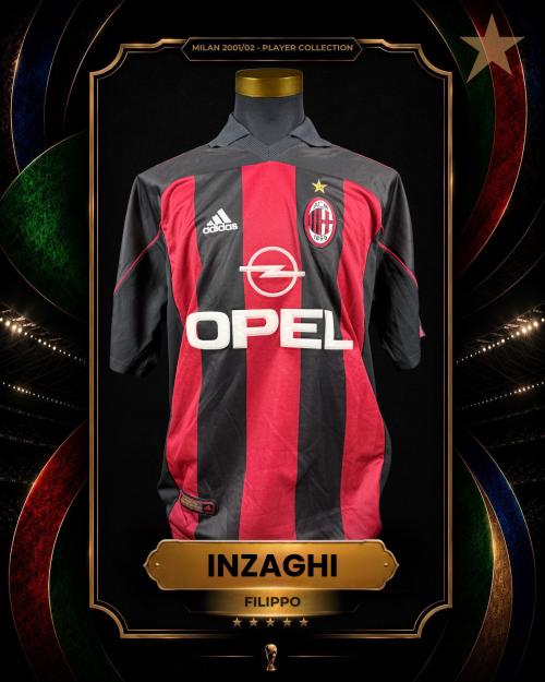 23   -  FILIPPO INZAGHI #9 | 2001/02 MILAN UEFA CUP | GIFTED VS SPORTING | SWAPPED | PLAYER COLLECTION