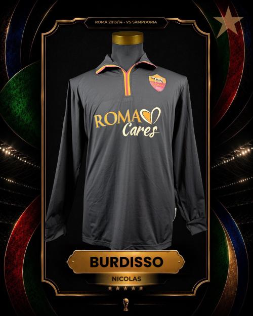 24   -  NICOLÁS BURDISSO #29 | 2013/14  ROMA TIM CUP | GAME WORN vs SAMPDORIA | SWAPPED | PLAYER COLLECTION