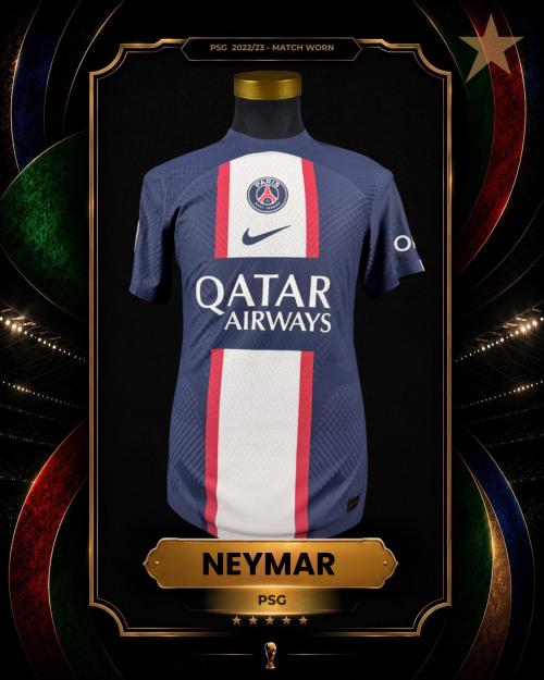 70   -  NEYMAR #10 | 2022/23 PARIS SAINT GERMAIN | MATCH WORN