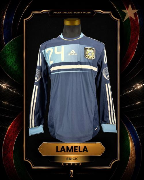 85   -  ERICK LAMELA #24 | 2012 ARGENTINA | MATCH ISSUED vs SWITZERLAND