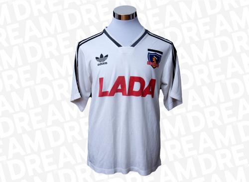 24   -  JAVIER MARGAS #4 | 1991 COLO COLO | MATCH WORN