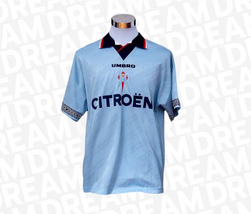 8   -  MAZINHO #6 | 1996-97 CELTA DE VIGO | GAME WORN